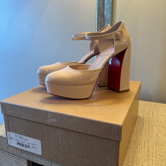 Christian Louboutin Movida MJ 130 Pumps in Leche - Picture 7 of 10